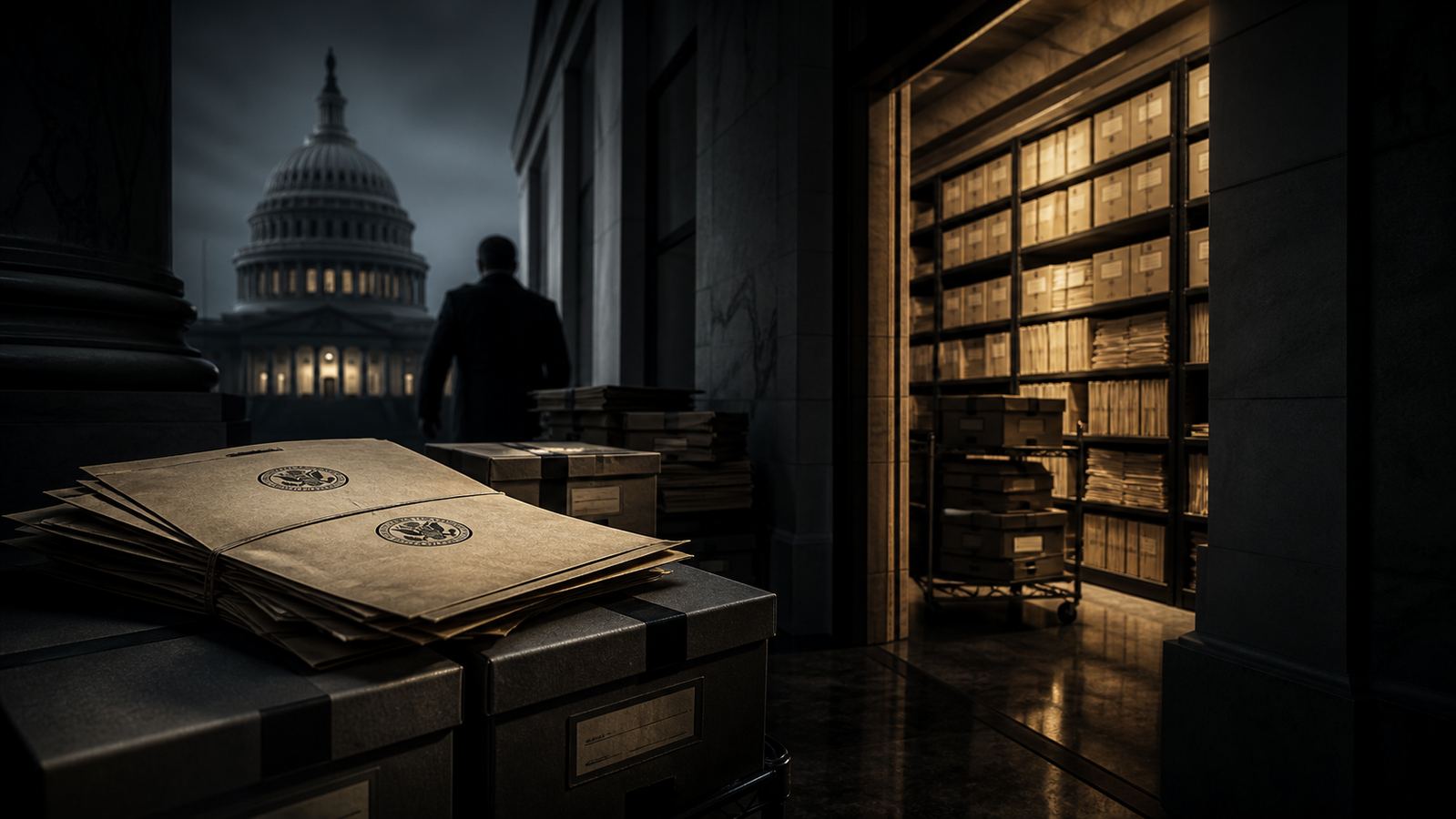 Archival UAP records moving from Congress toward a permanent public collection